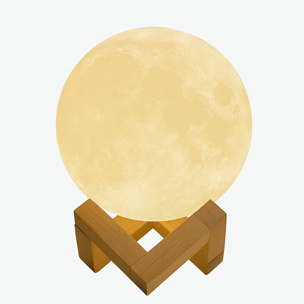 Lampara Lunar Luz Ambiental Decorativa