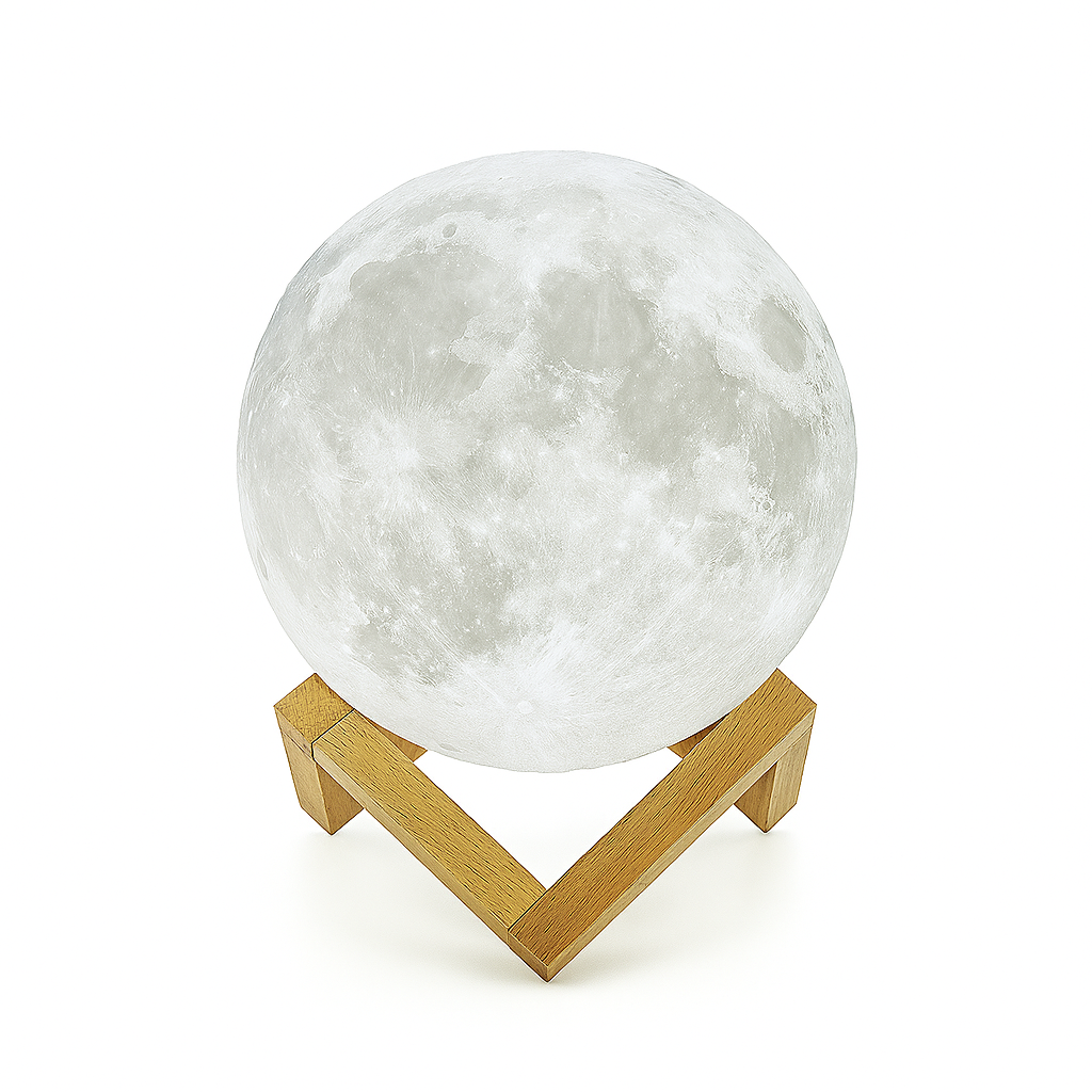 Lampara Lunar Luz Ambiental Decorativa