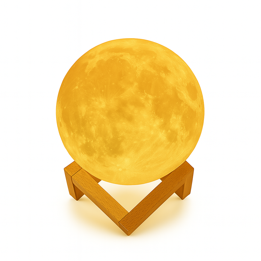 Lampara Lunar Luz Ambiental Decorativa