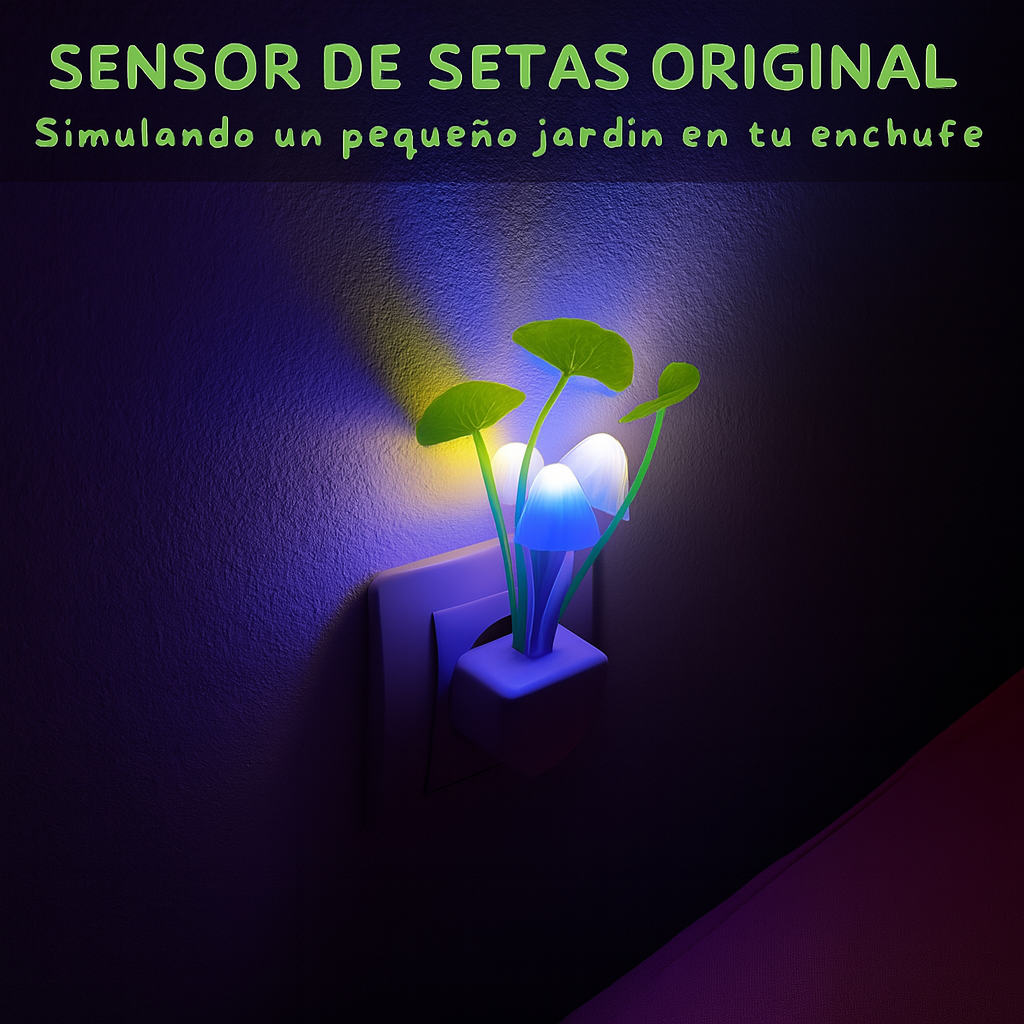 Hongo Luz Nocturna Enchufe