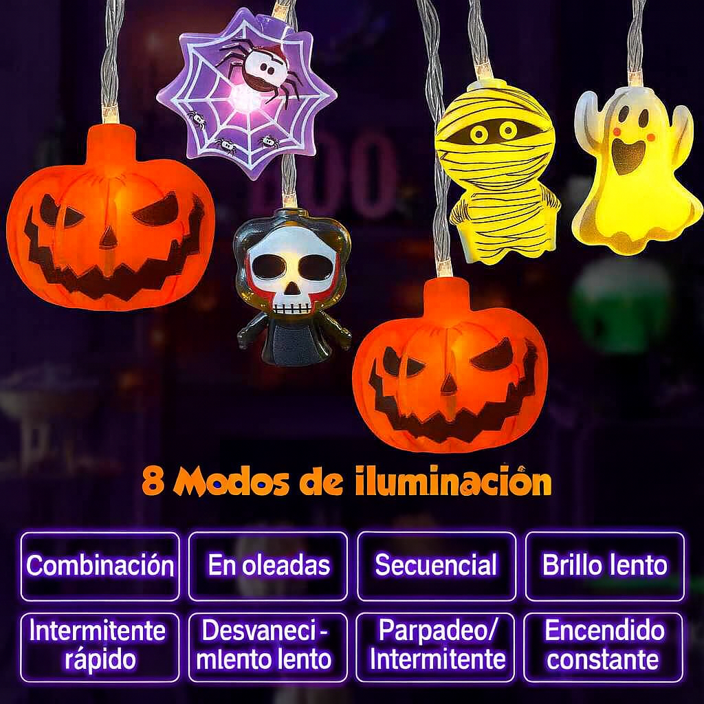 Guirnalda de luces led para Halloween